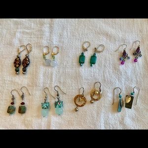 Colorful & Fun 8 Pair Earring Bundle